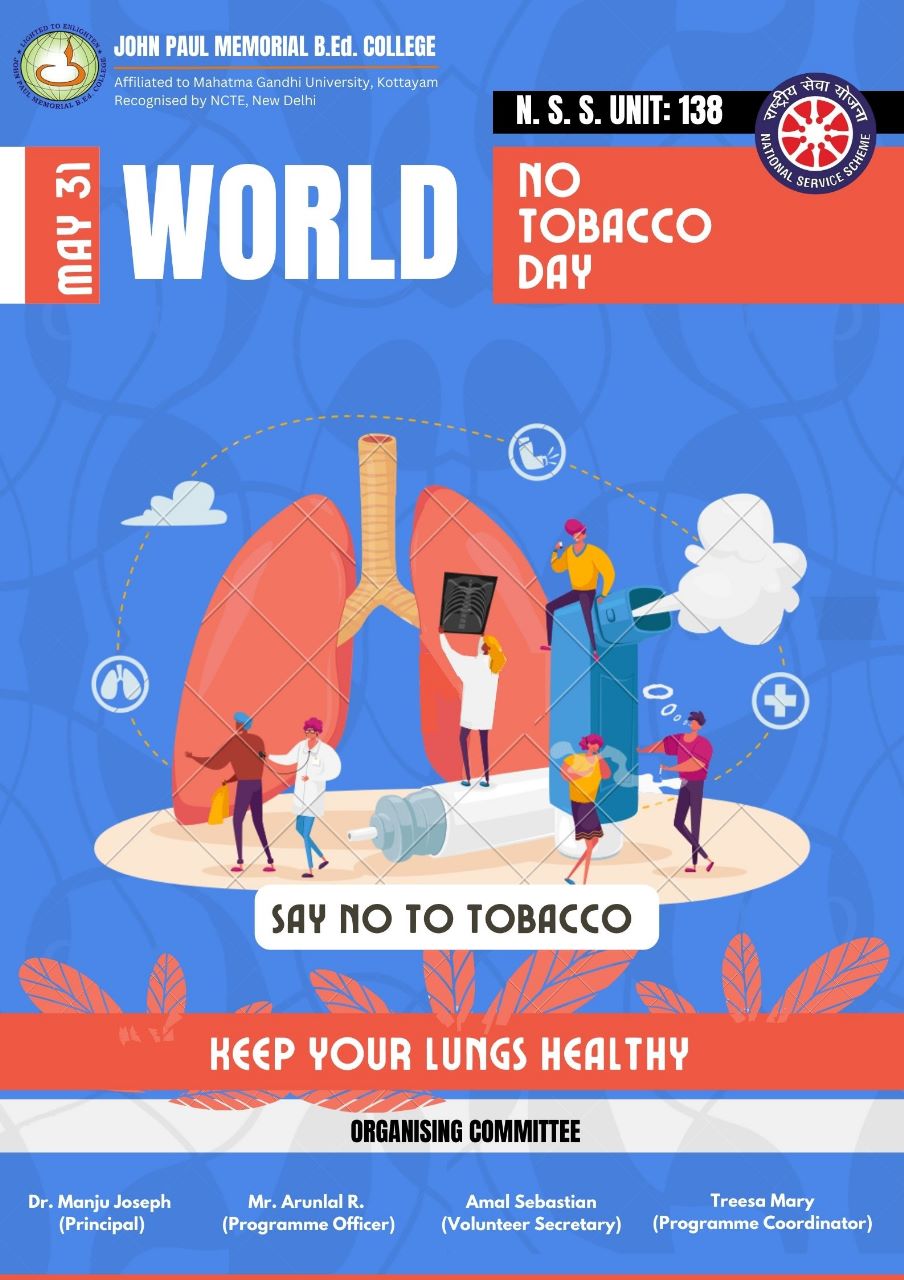 WORLD NO TOBACCO DAY